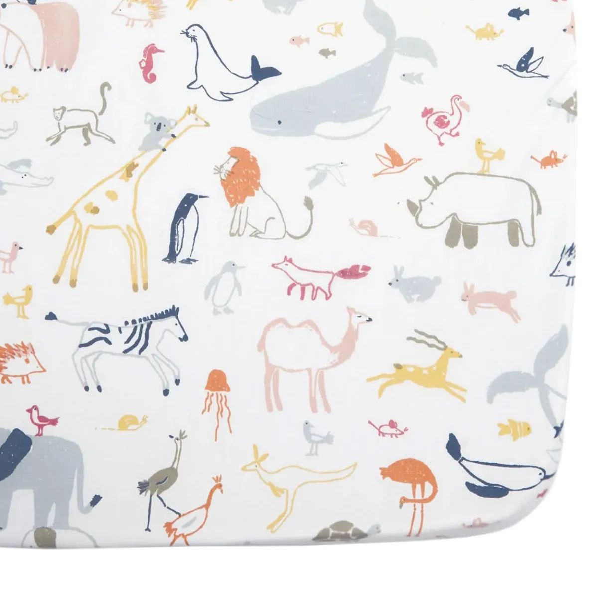 Into the Wild Crib Sheet