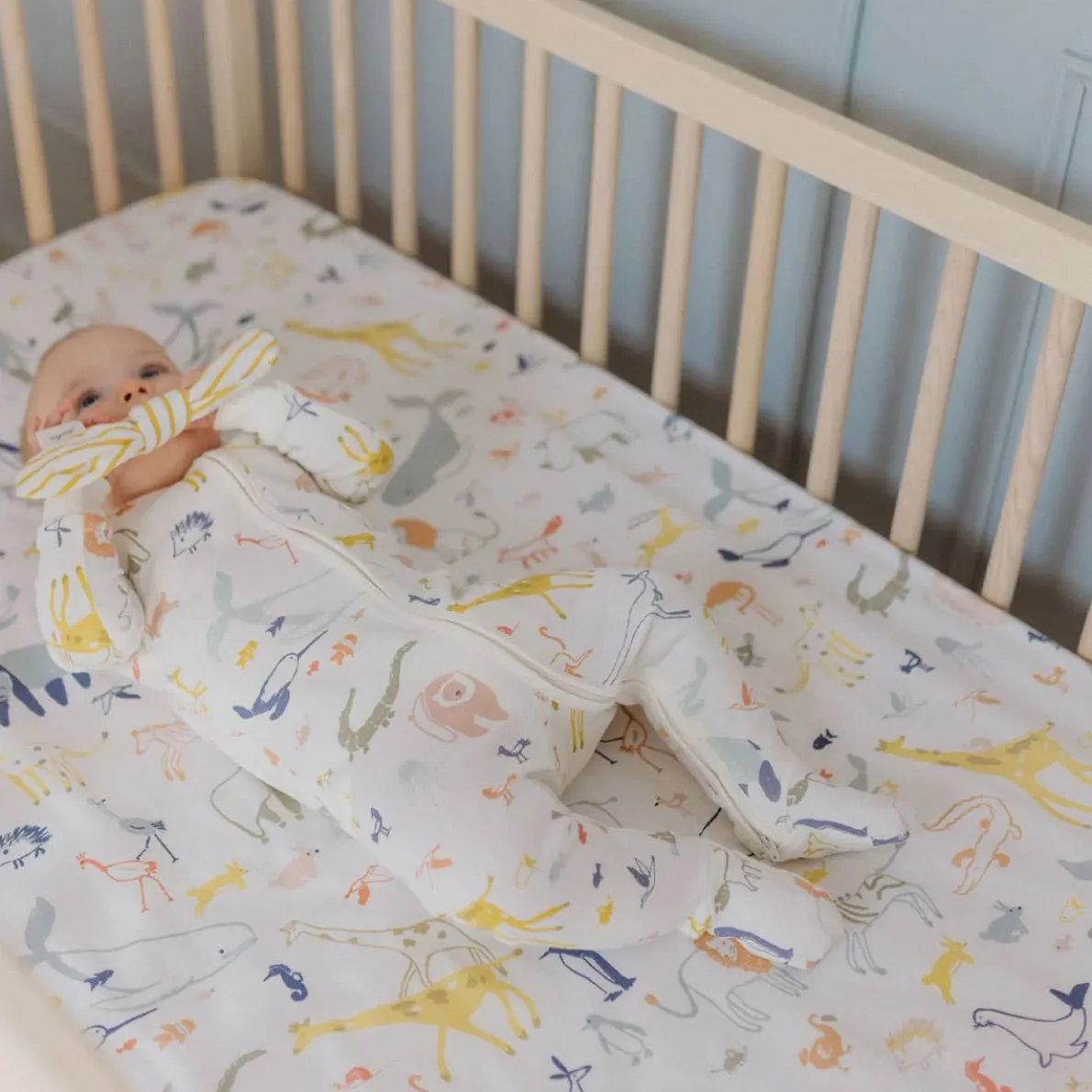 Into the Wild Crib Sheet