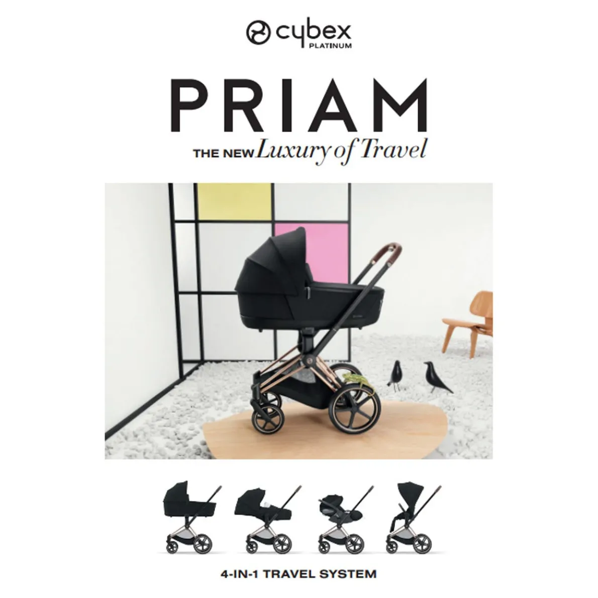 Jeremy Scott Cars Priam 4 Stroller