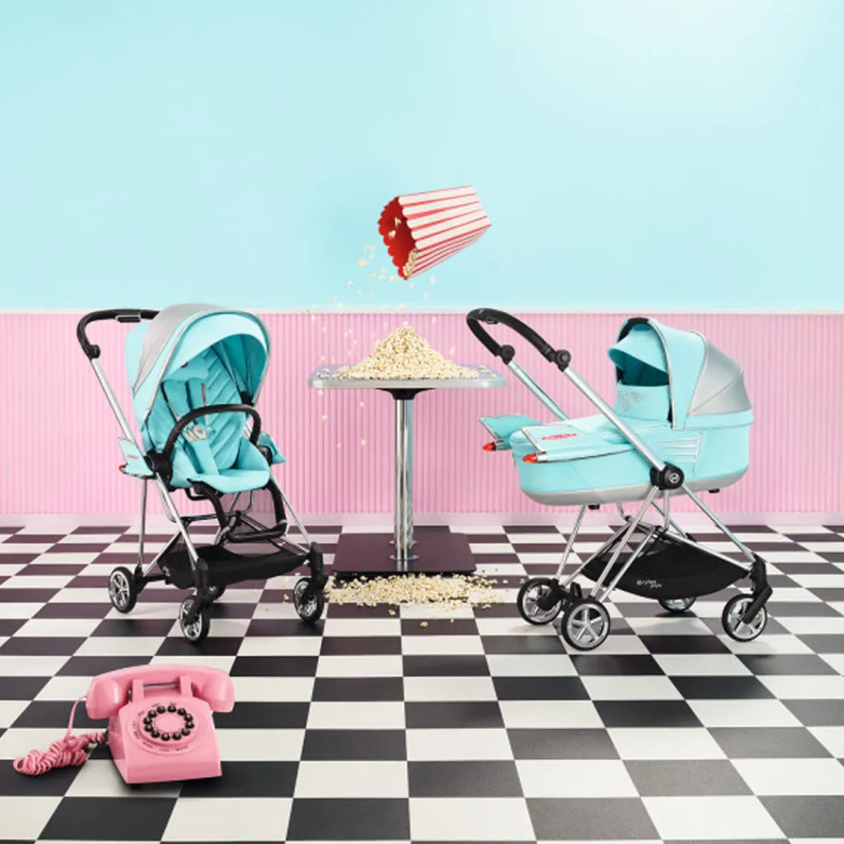 Jeremy Scott Cars Mios 3 Stroller
