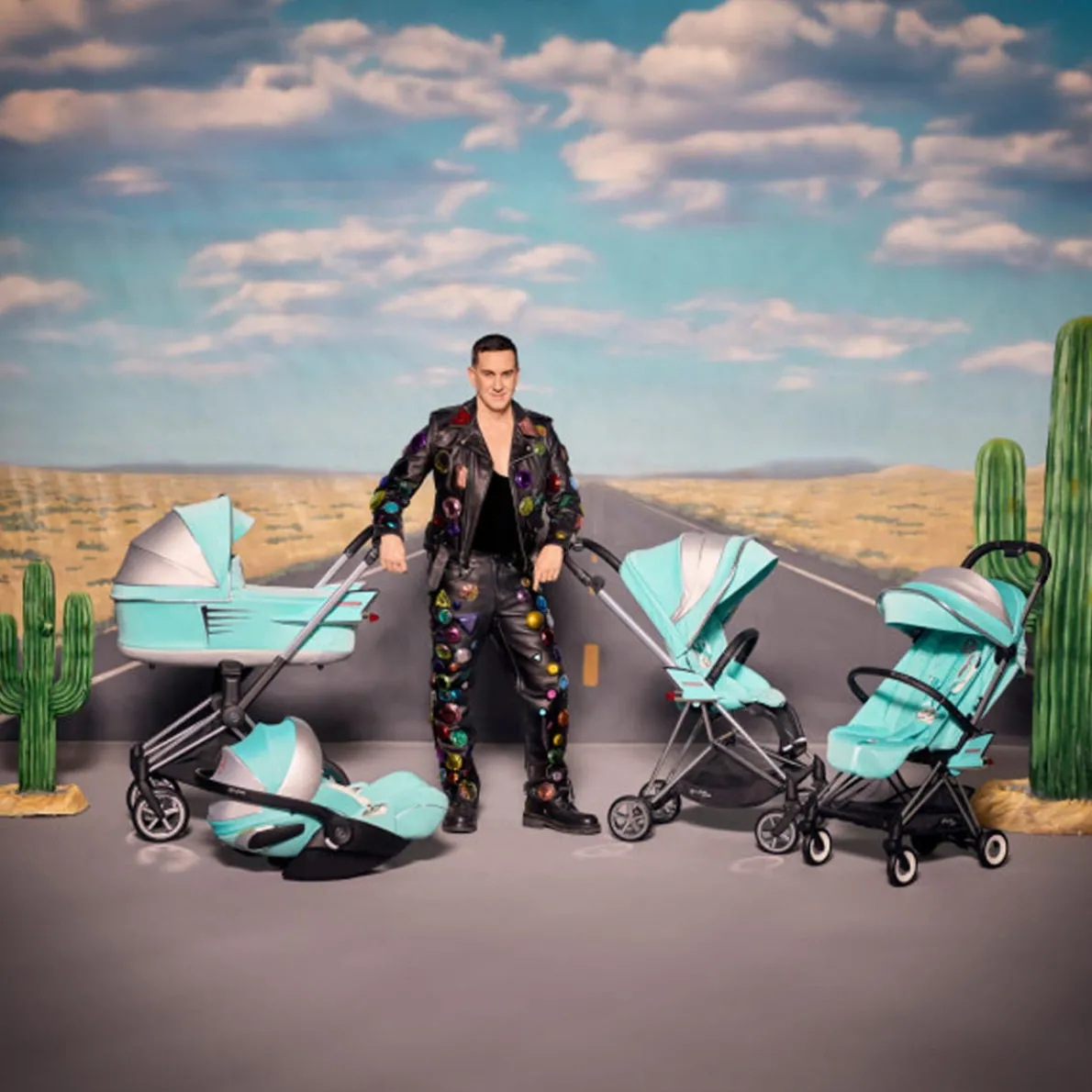 Jeremy Scott Cars Mios 3 Stroller