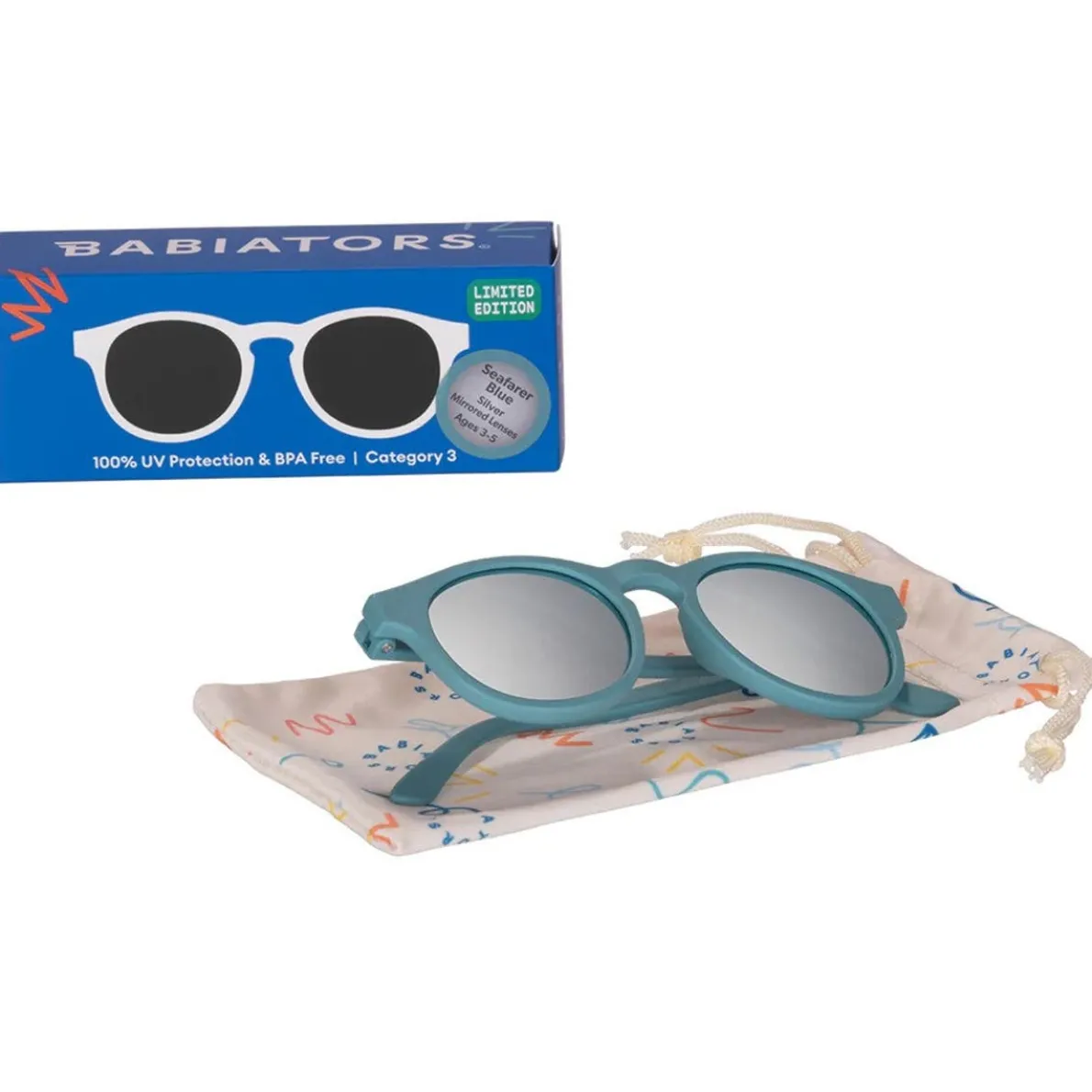 Keyhole Mirrored Lens Sunglasses (Limited Edition)