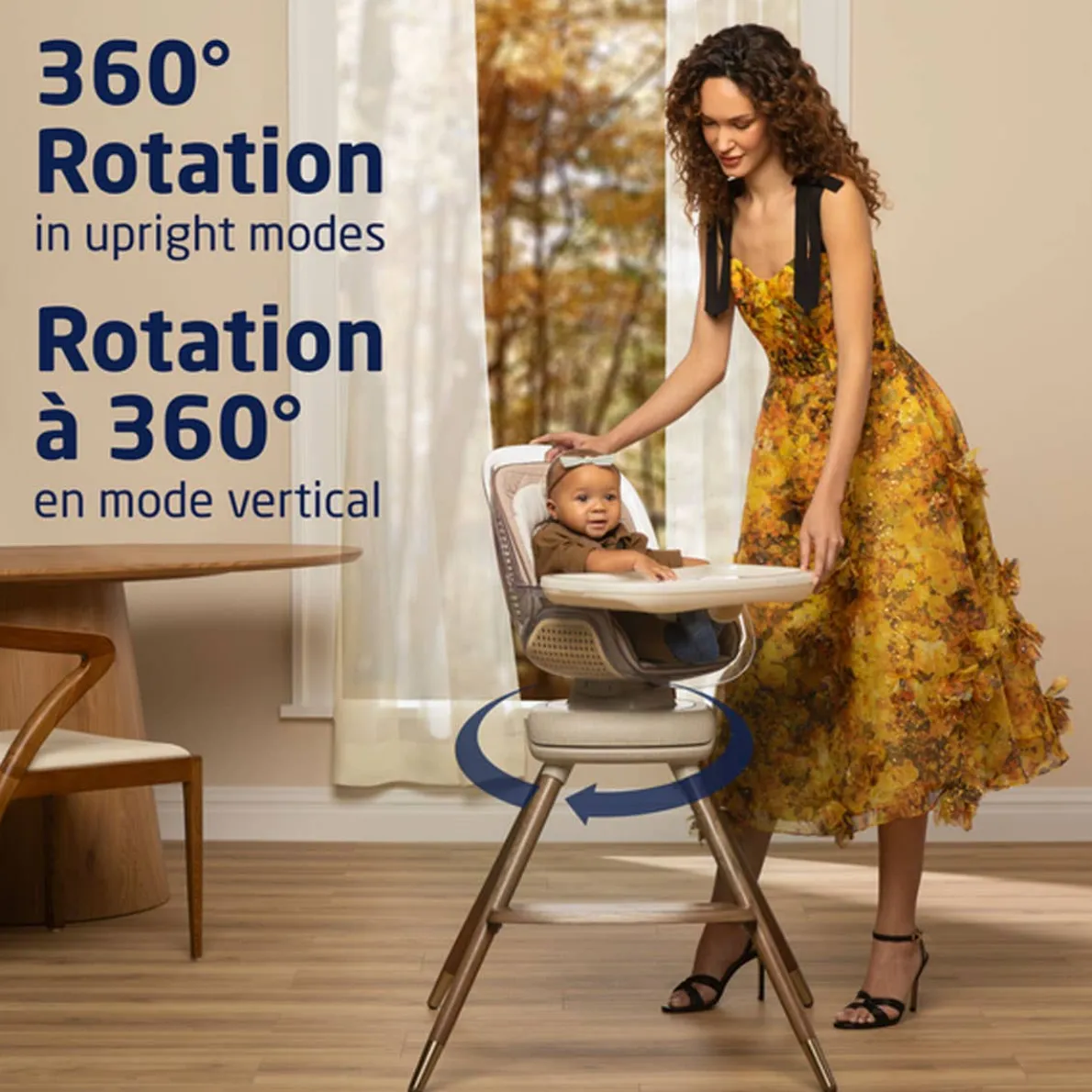 Kiskadee 360 Rotating High Chair