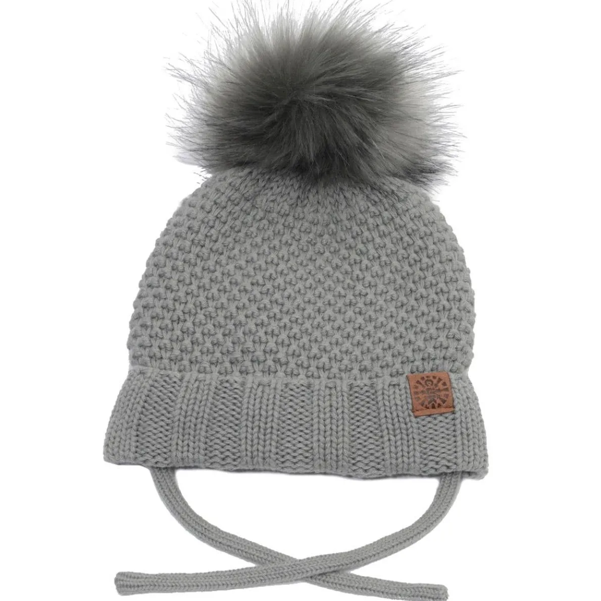 Knit Pom Pom Hat