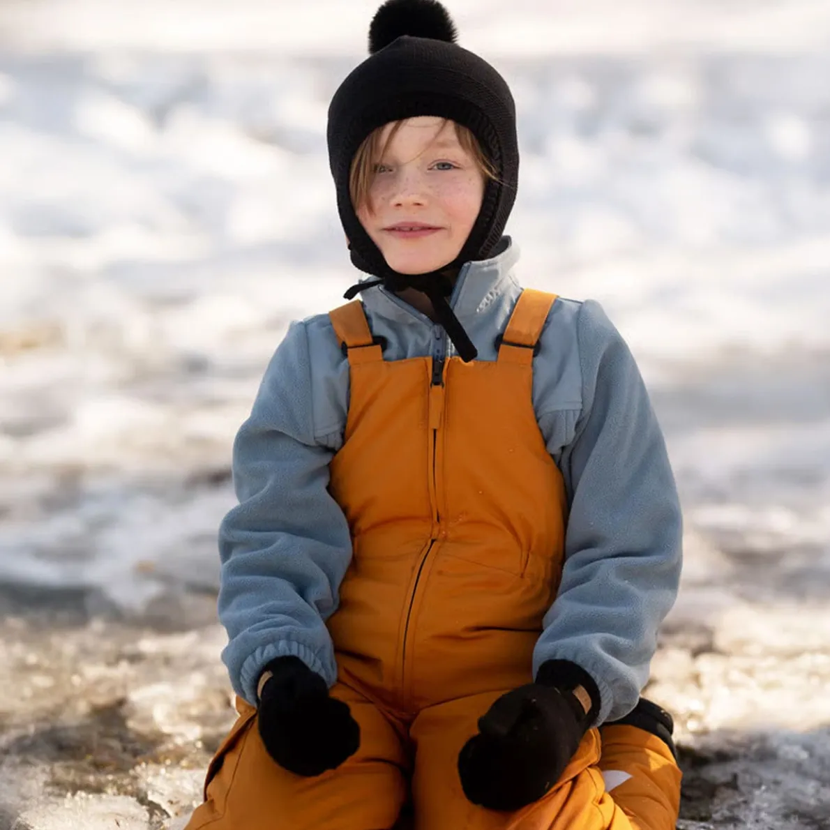 Knit Pom-Pom Winter Hat