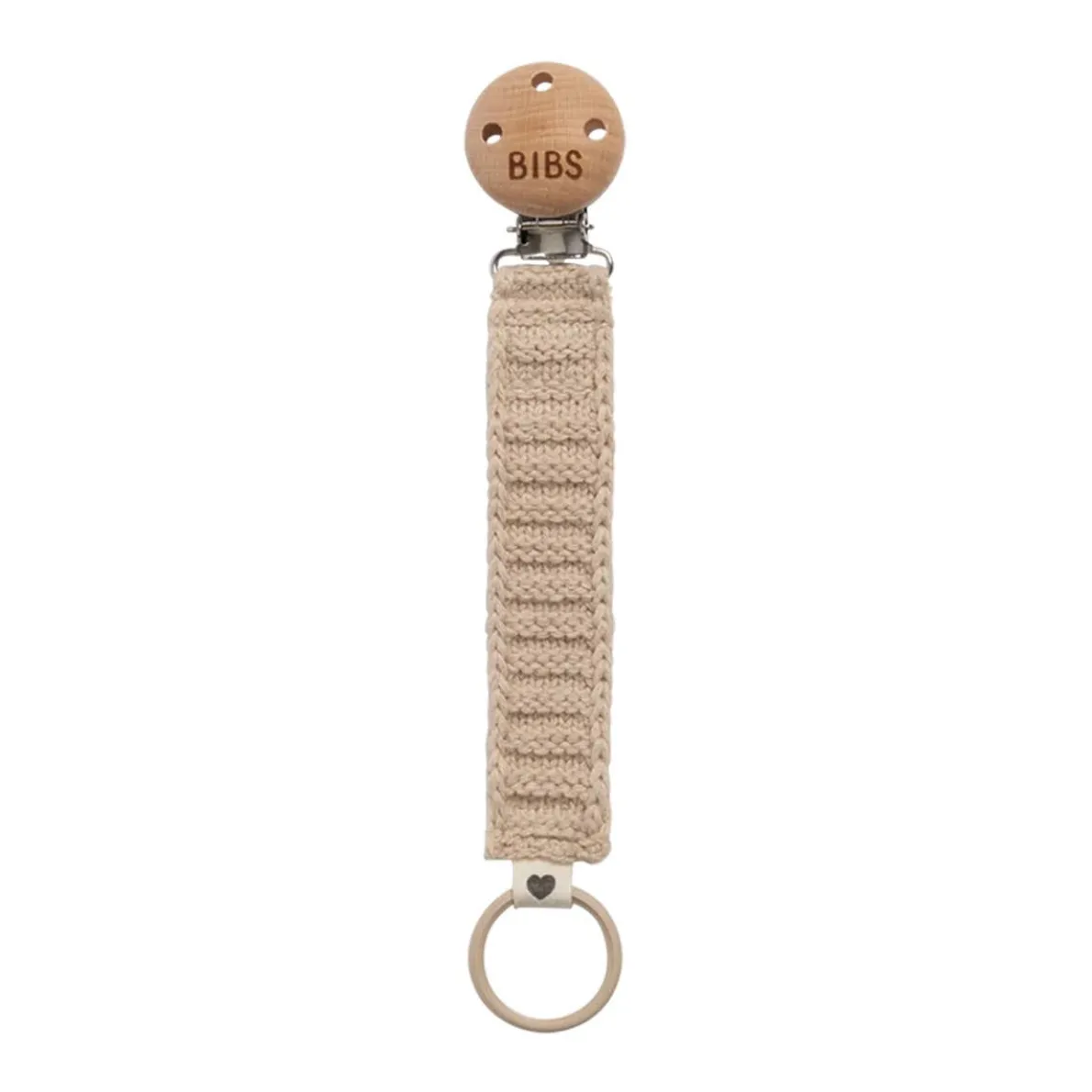 Knitted Pacifier Braid Clip