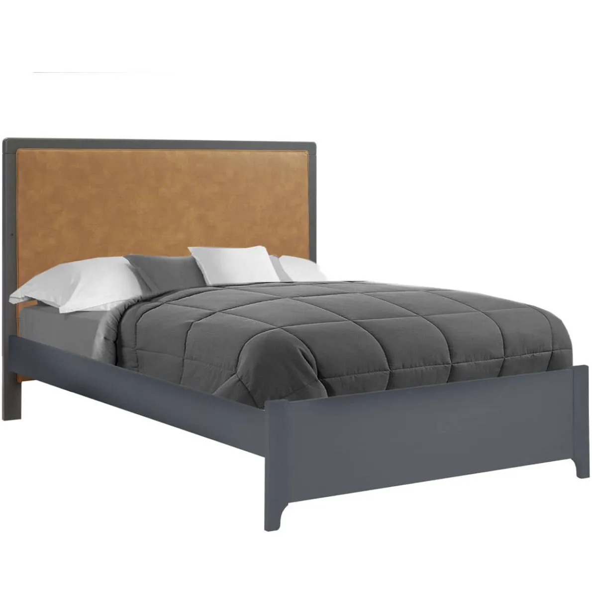 Kyoto 5-in-1 Convertible Crib with Tufted Panel