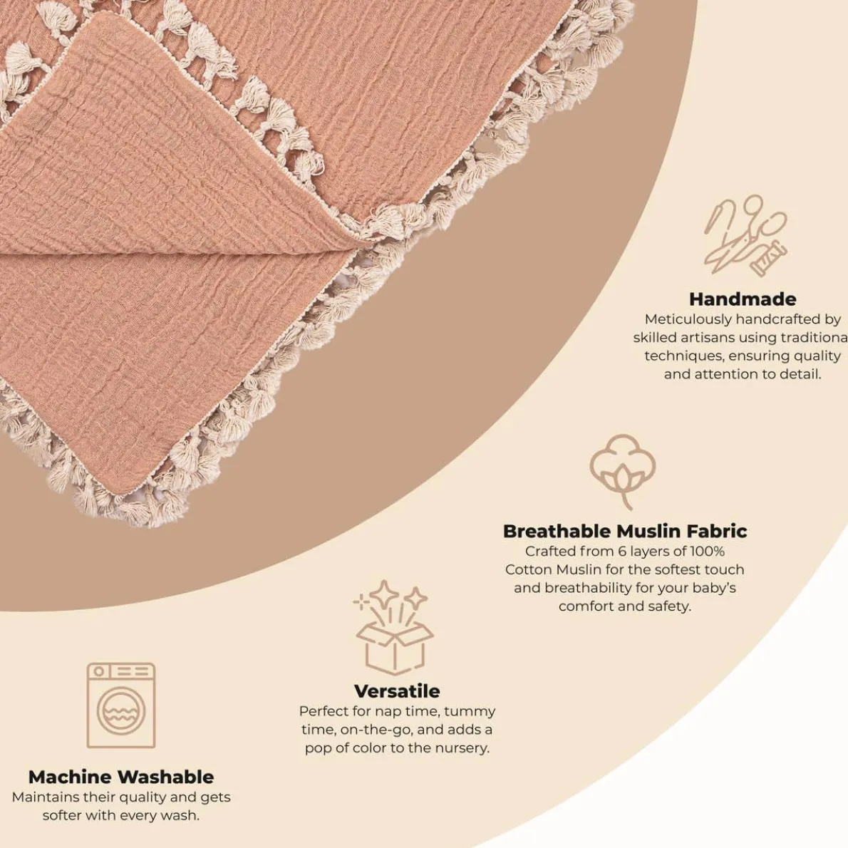 6-Layer Muslin Blanket