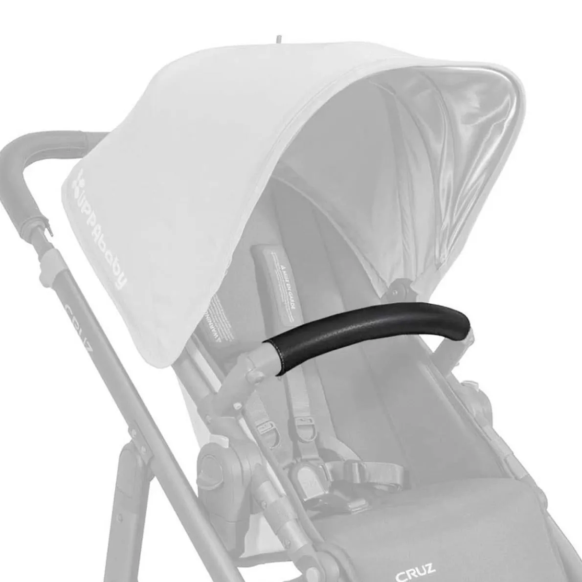 Leather Bumper Bar Cover (Black)