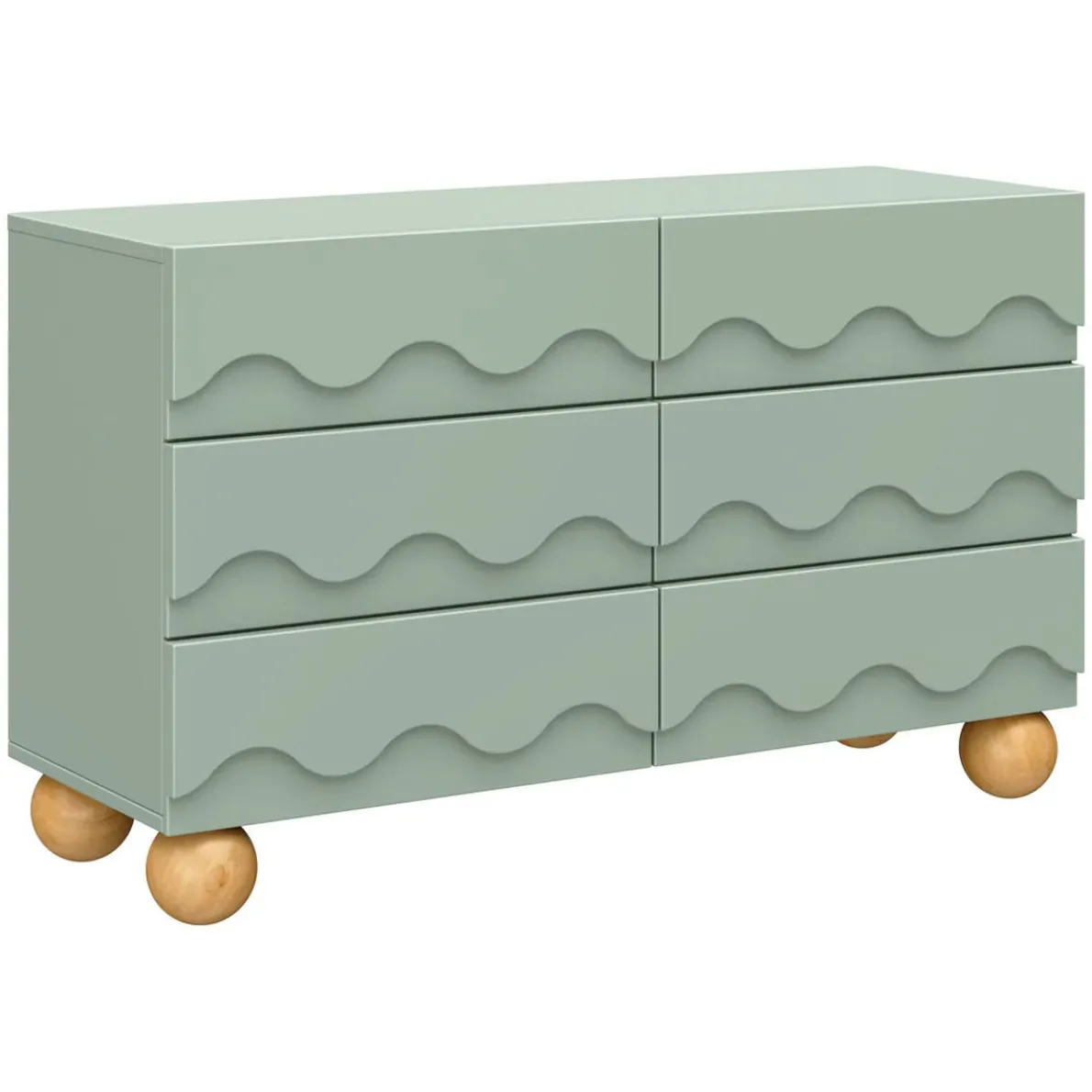 Lido Wave 6 Drawer Dresser