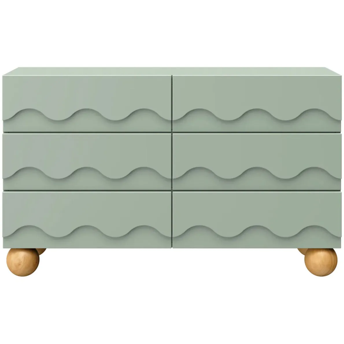 Lido Wave 6 Drawer Dresser