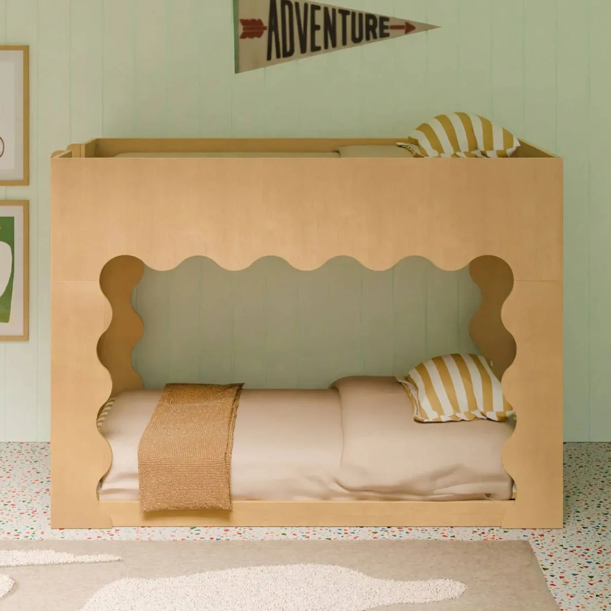 Lido Wave Convertible Bunk Bed