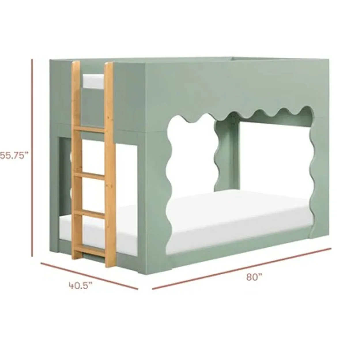 Lido Wave Convertible Bunk Bed