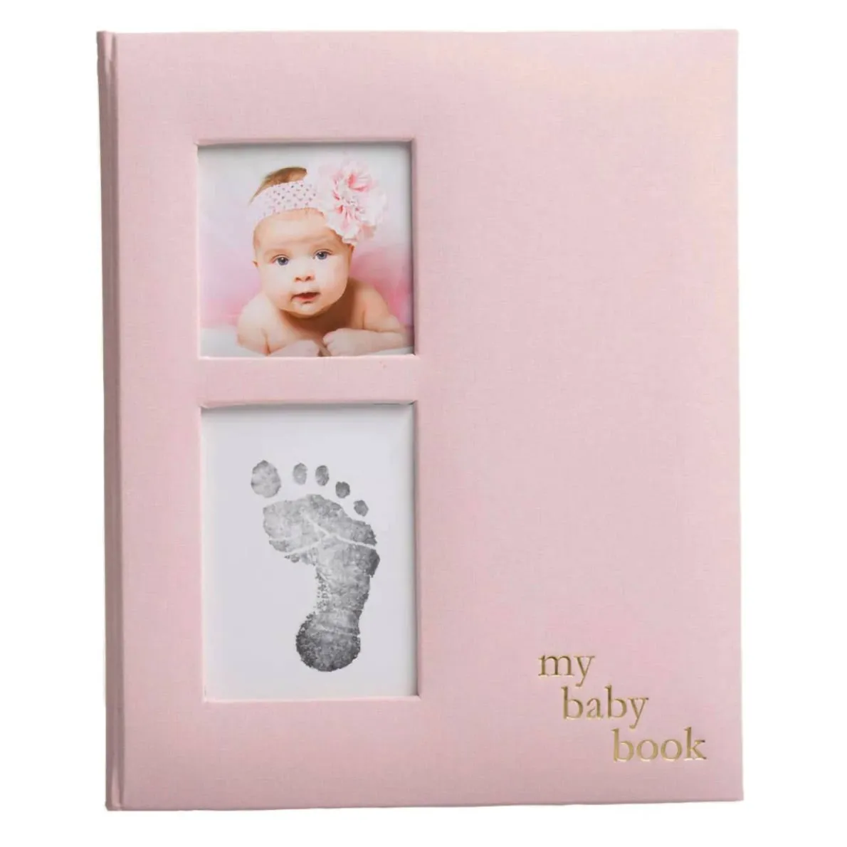 Linen Baby Book