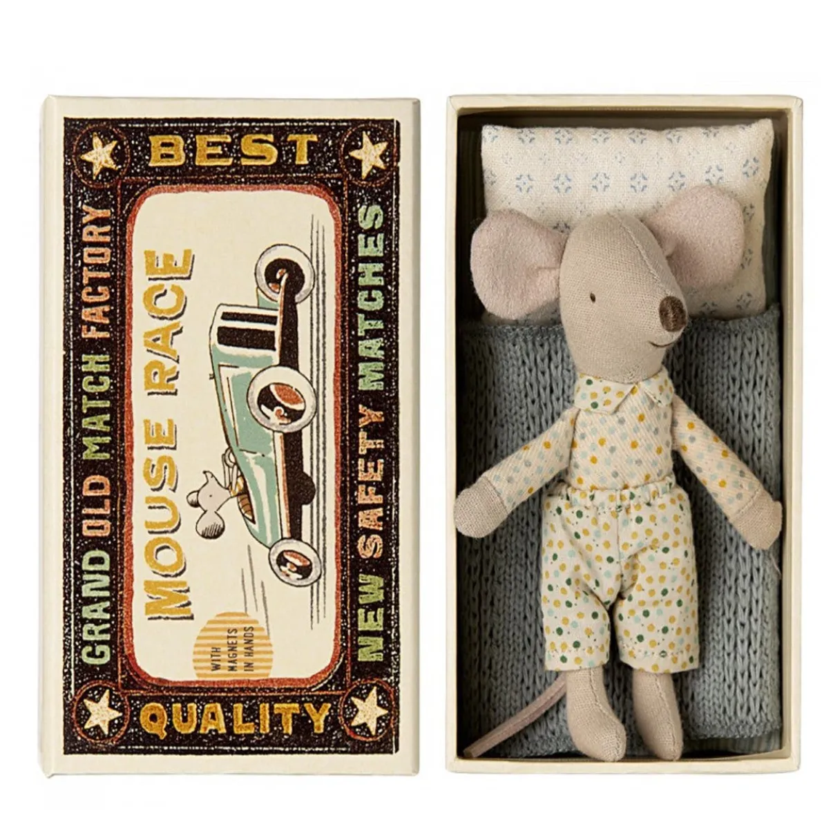 Little Brother Mouse in Matchbox