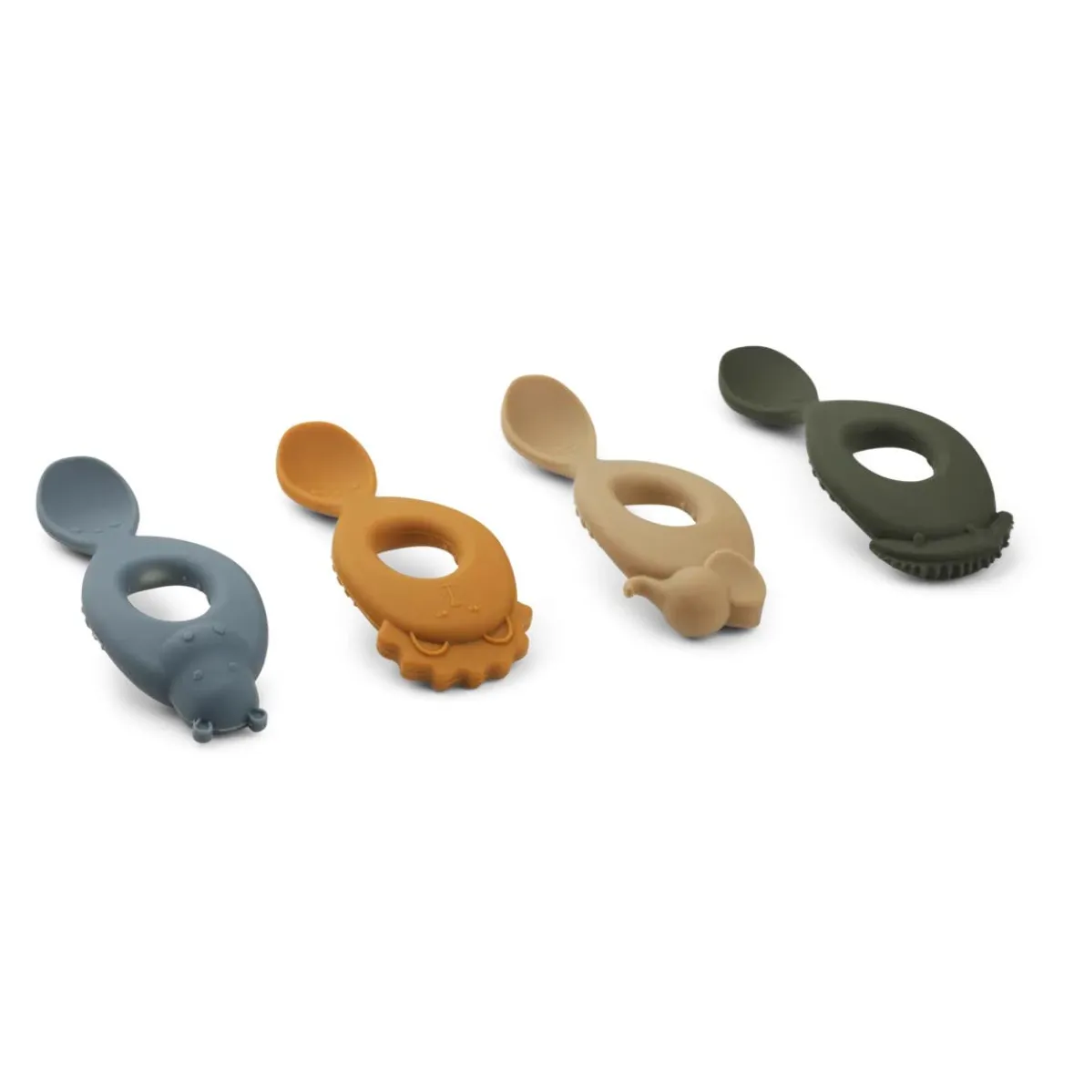 Liva Silicone Spoon (4 Pack)