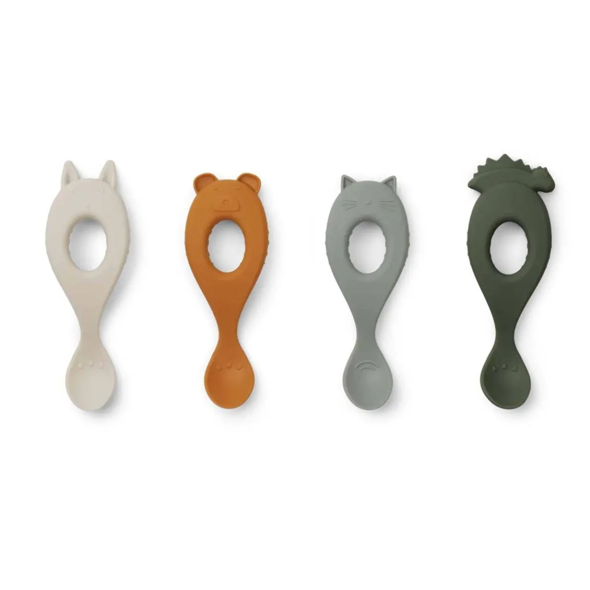 Liva Silicone Spoon (4 Pack)
