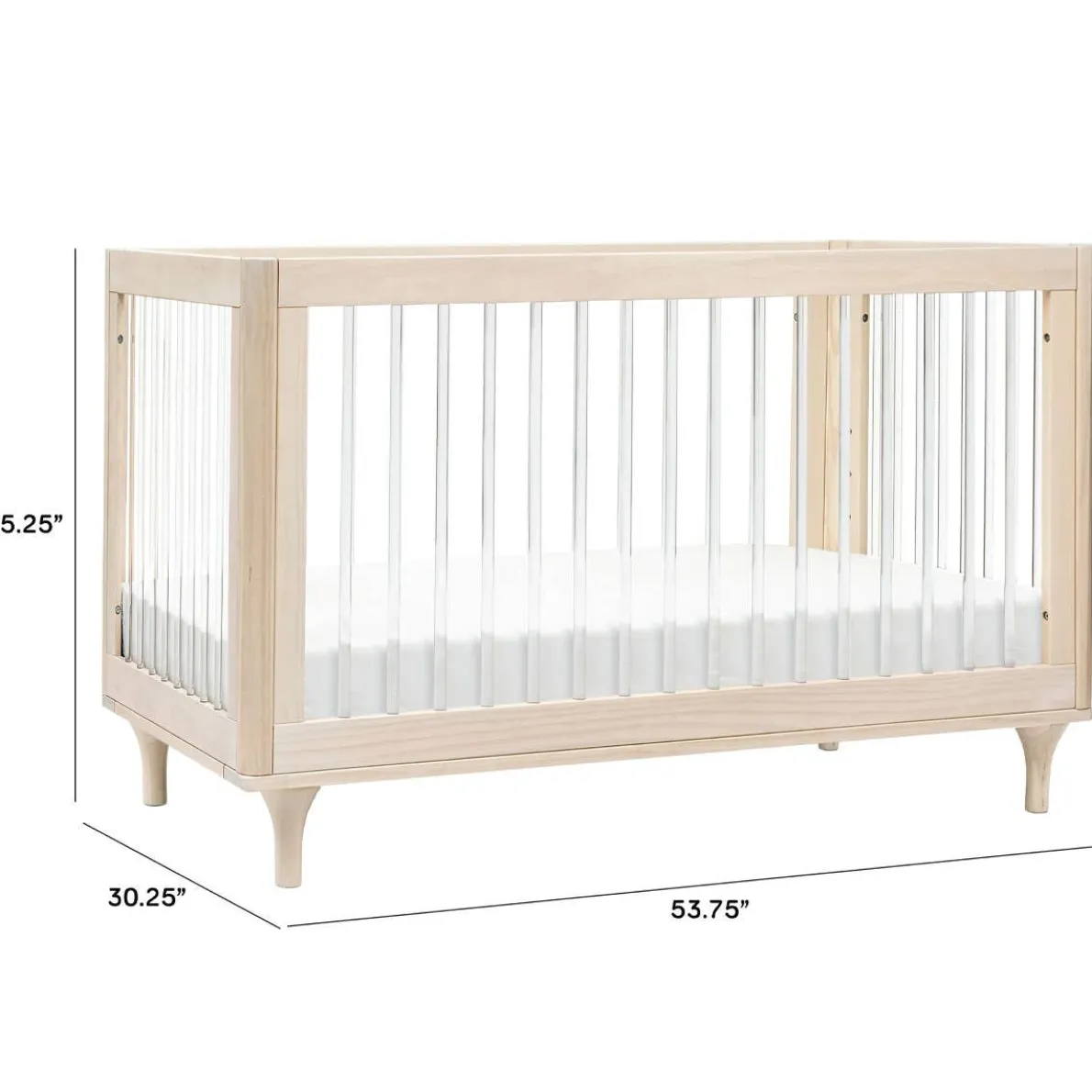 Lolly 3-in-1 Acrylic Crib