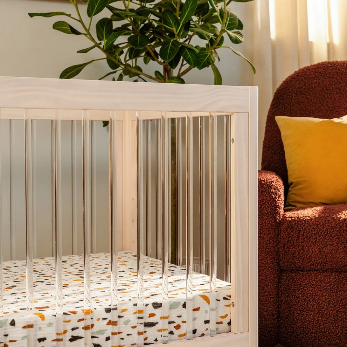 Lolly 3-in-1 Acrylic Crib