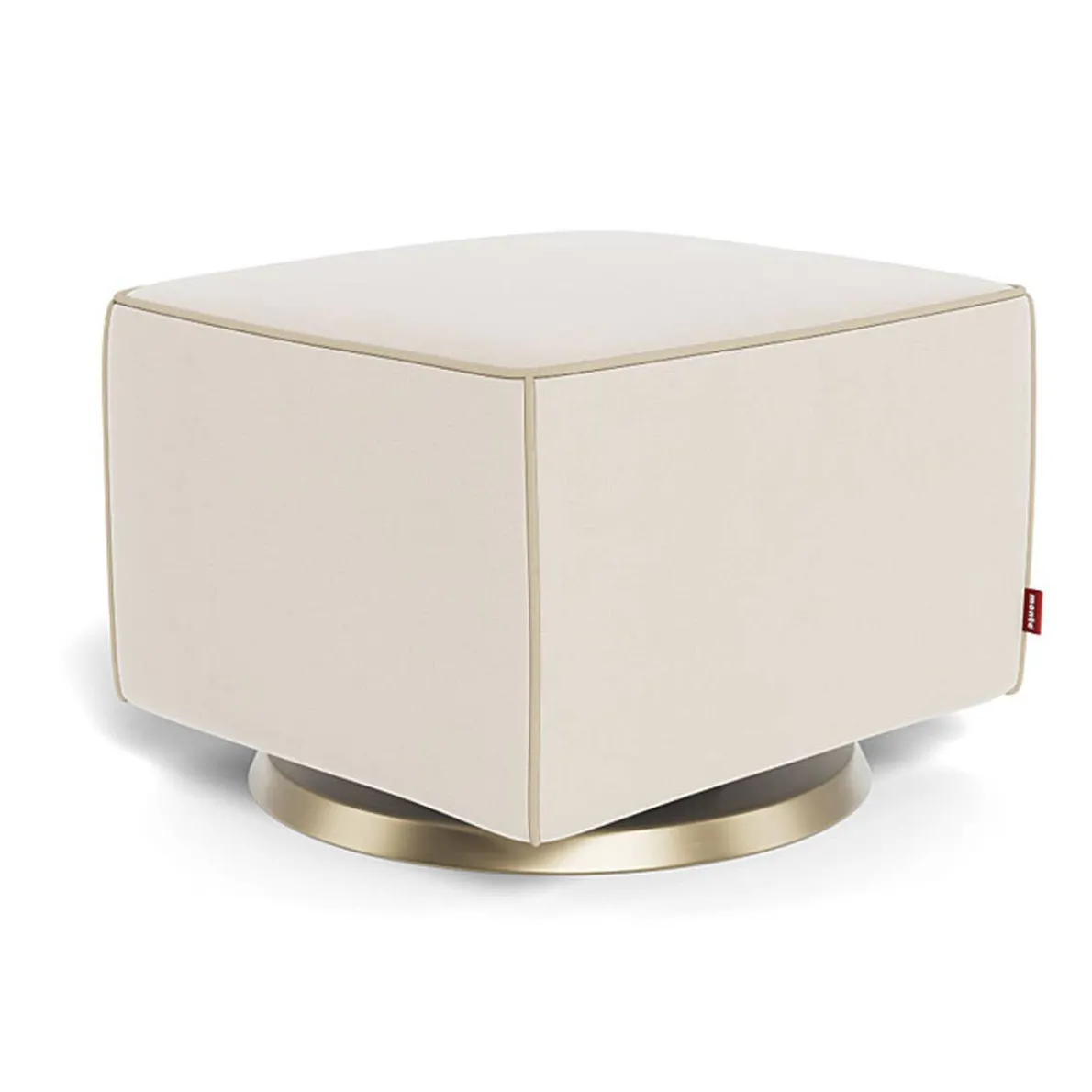 Luca Ottoman - European Fabric with Swivel Base