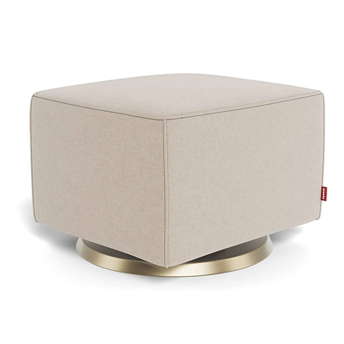 Luca Ottoman - Wool Fabric with Swivel Base