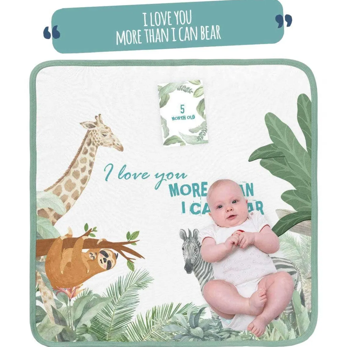 Luxe Tencel Milestone Blanket