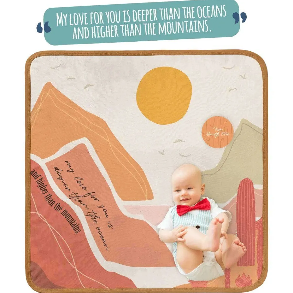 Luxe Tencel Milestone Blanket