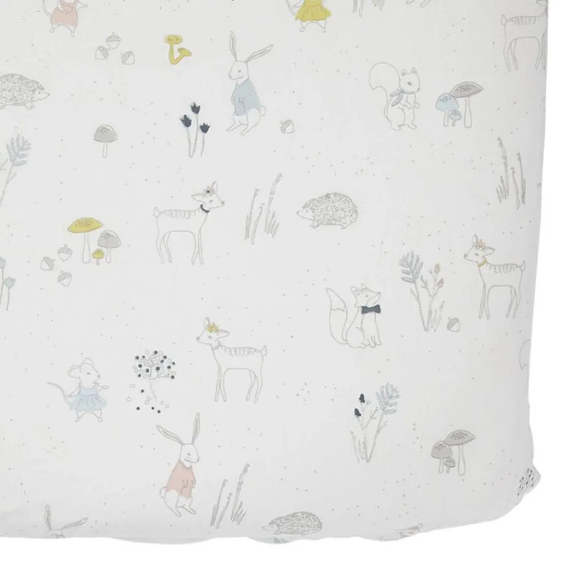 Magical Forest Crib Sheet