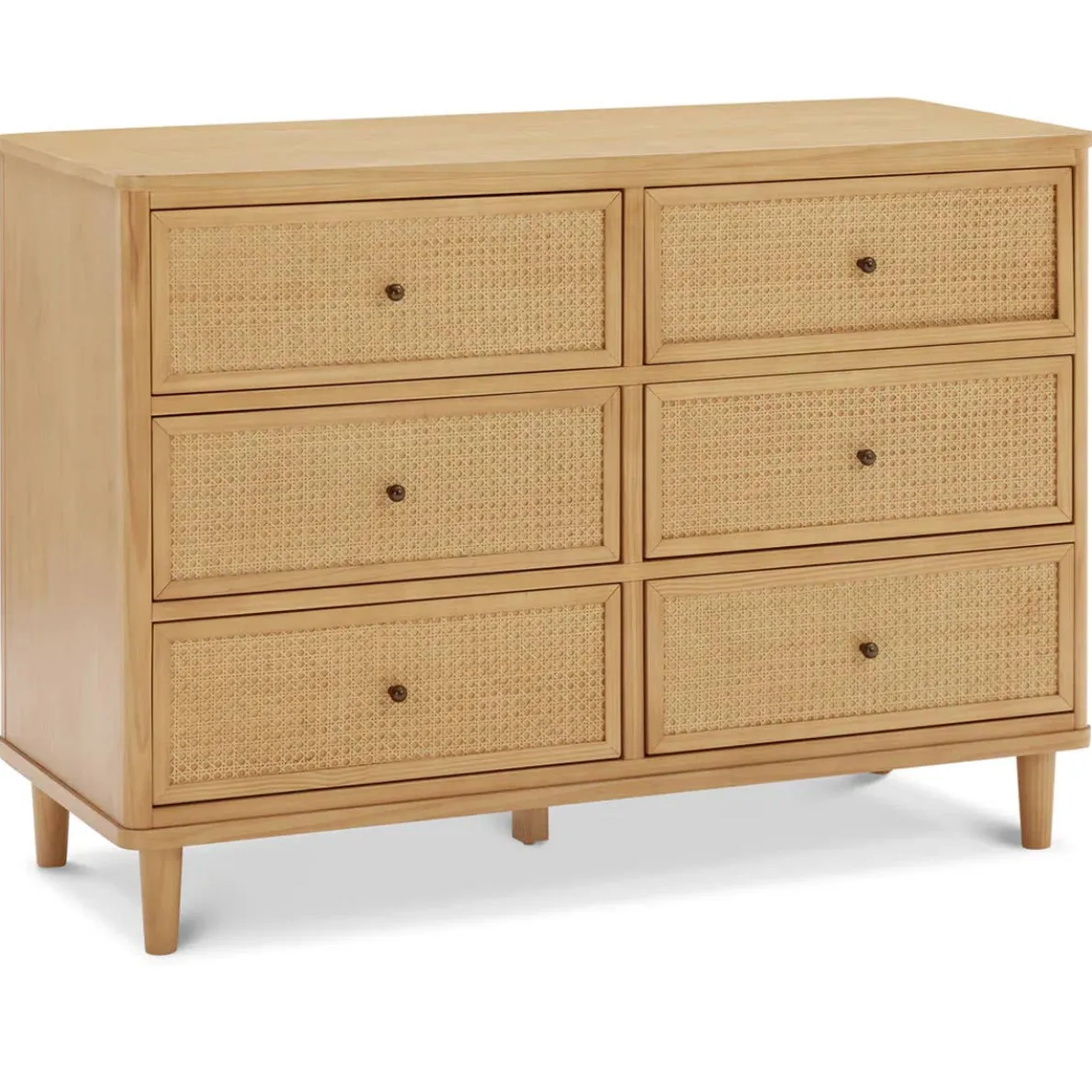 Marin with Cane 6 Drawer Dresser