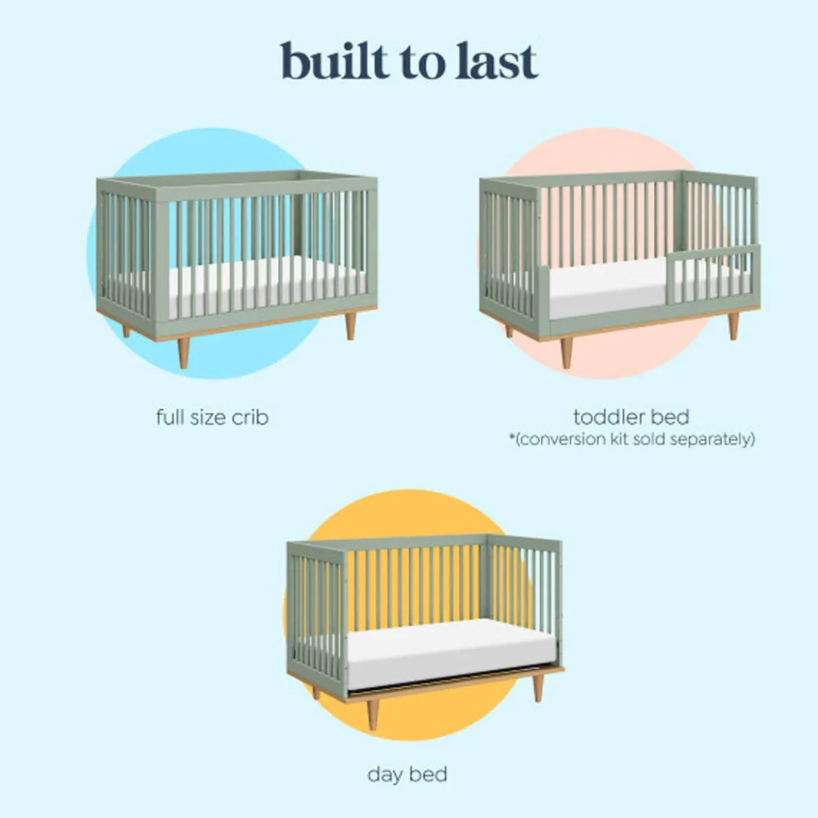 Marley 3-in-1 Crib