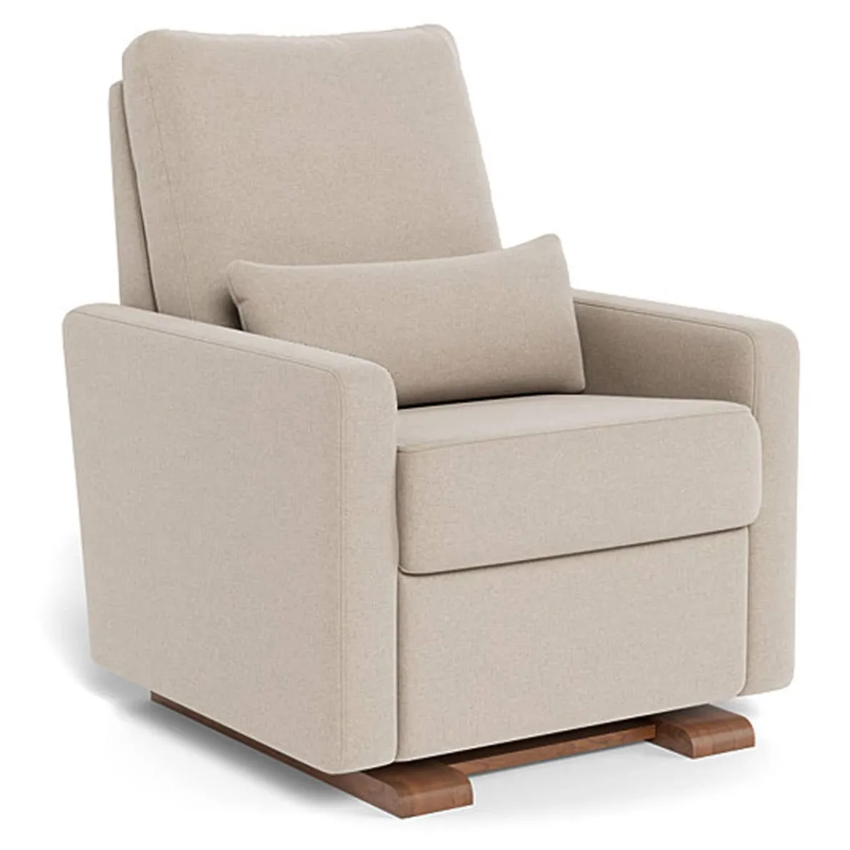 Matera Glider Motorized Recliner - Wool Fabric
