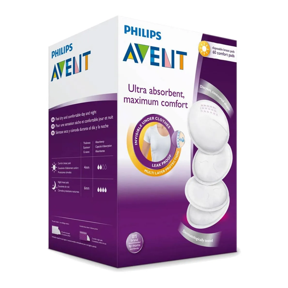 Maximum Comfort Disposable Breast Pad (60 ct)