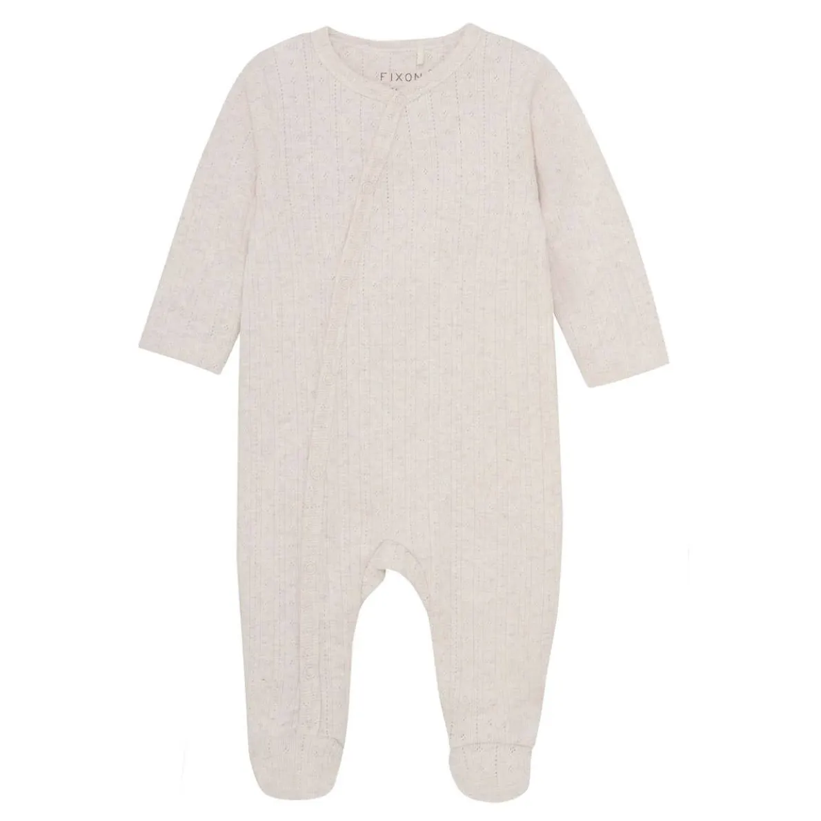 Melange Long Sleeve Romper