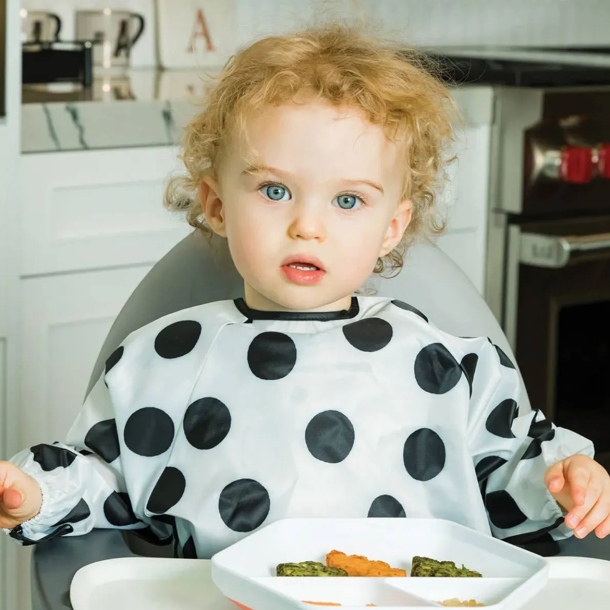 Mess-Proof Full Sleeve Bib