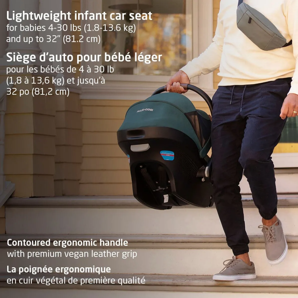 Mico Luxe+ Car Seat - Onyx Sand