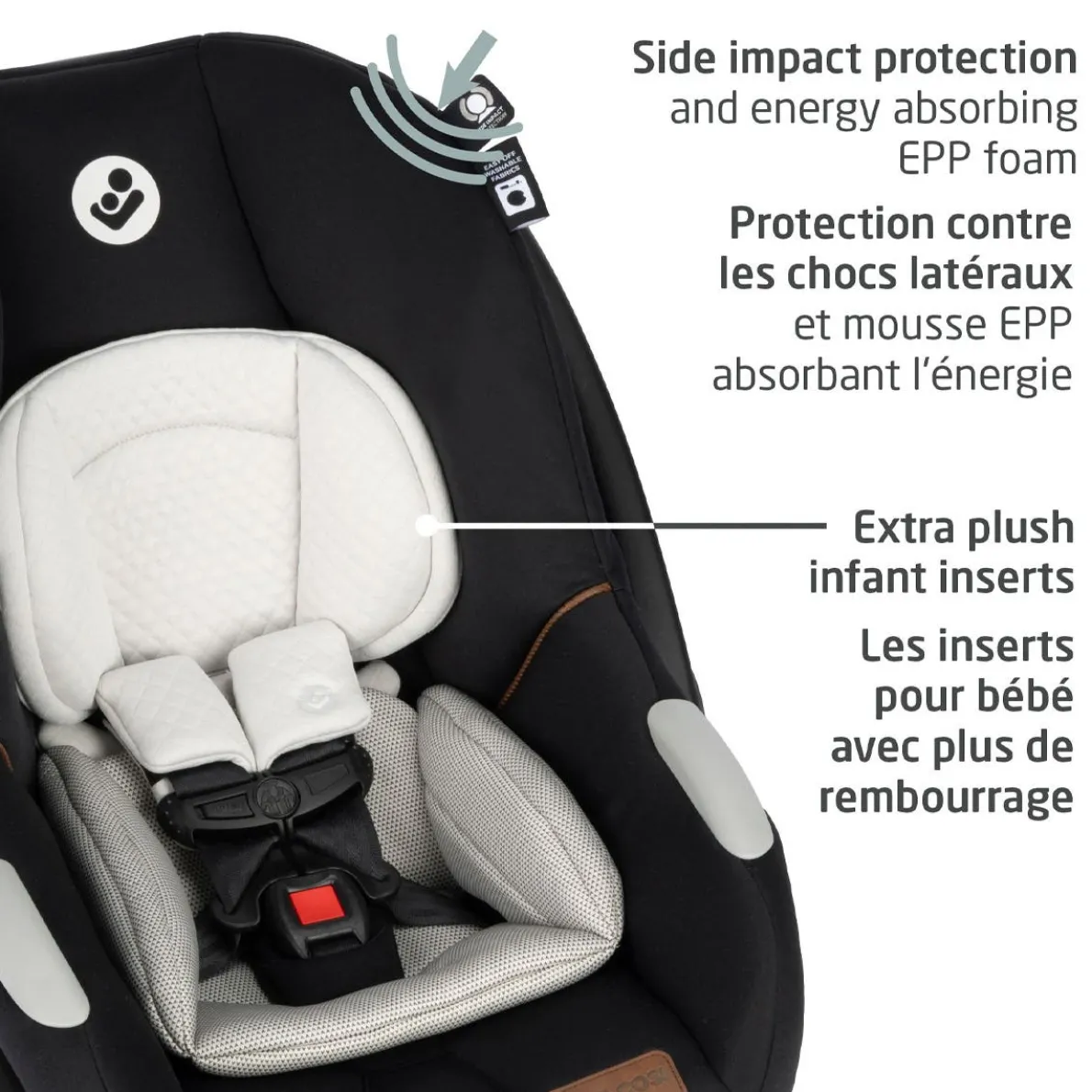 Mico Luxe+ Car Seat - Onyx Sand