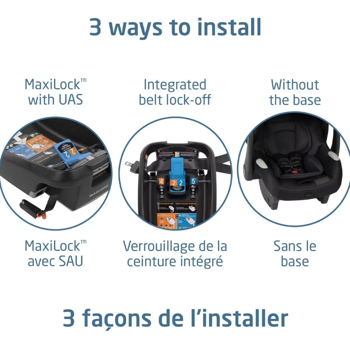 Mico Luxe+ Car Seat - Onyx Sand