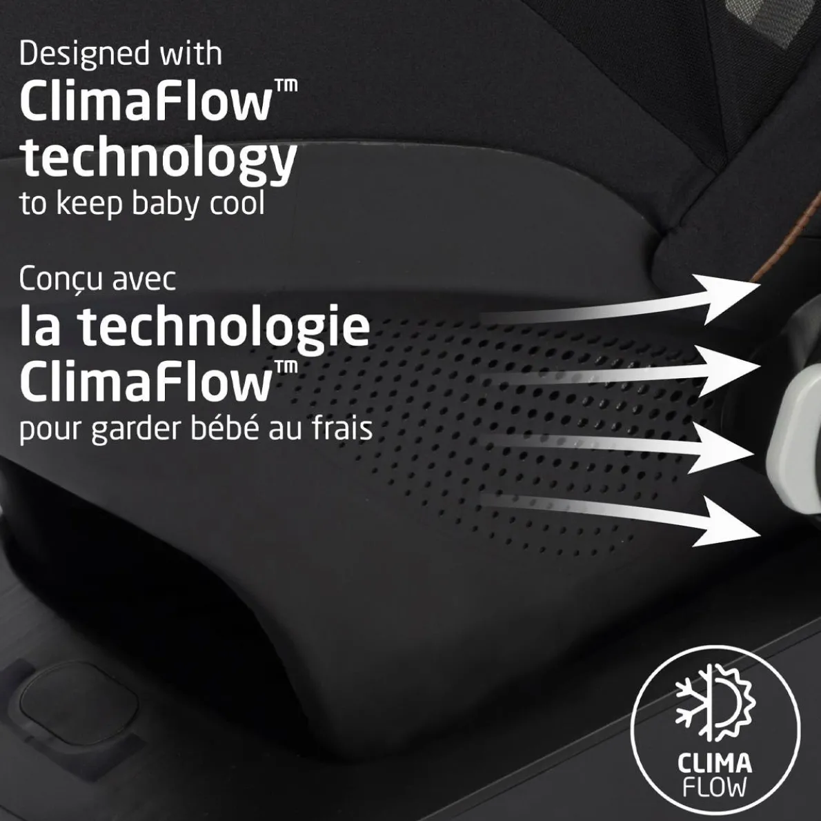 Mico Luxe+ Car Seat - Onyx Sand