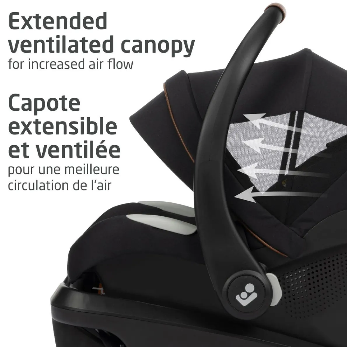 Mico Luxe+ Car Seat - Onyx Sand