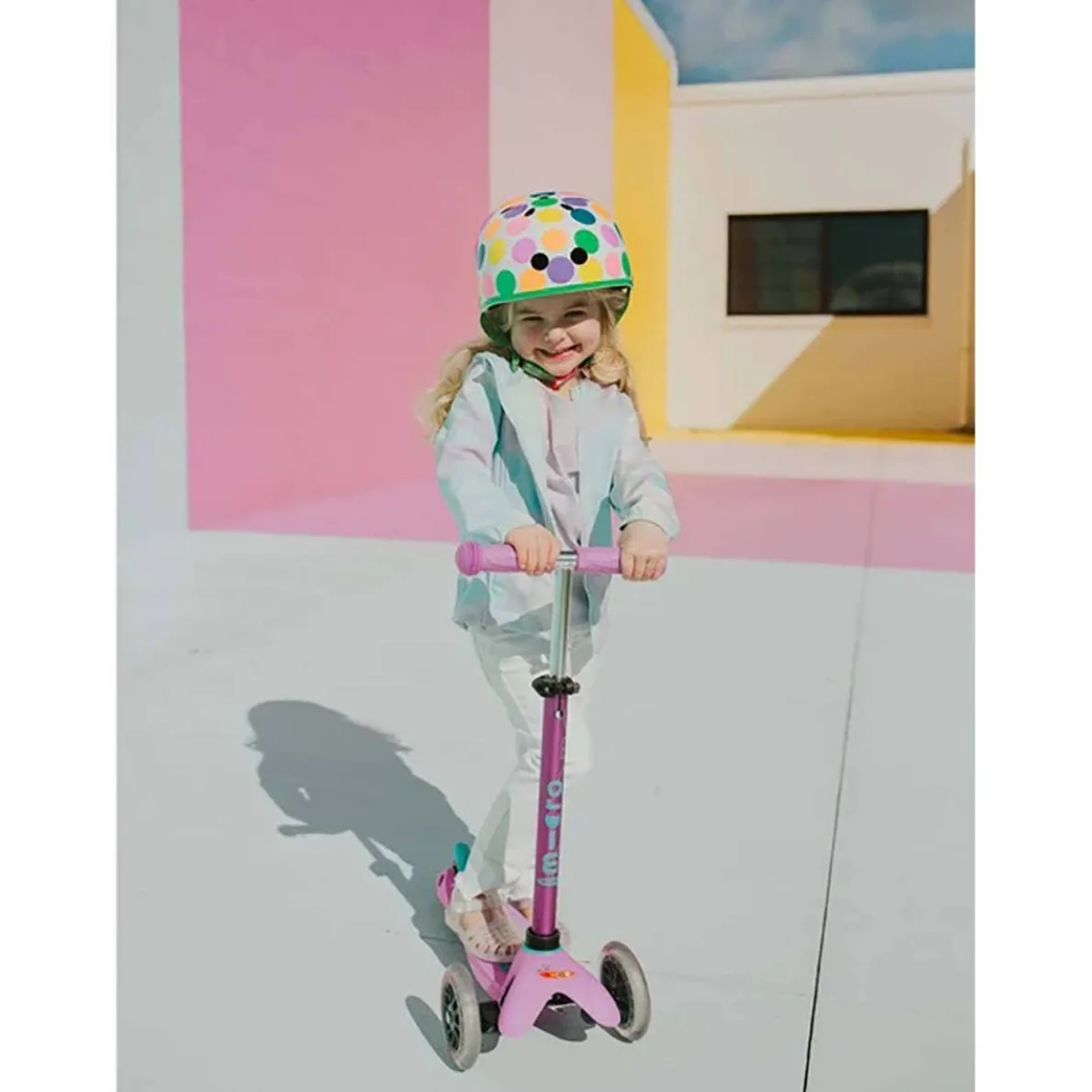 Mini Deluxe LED Scooter