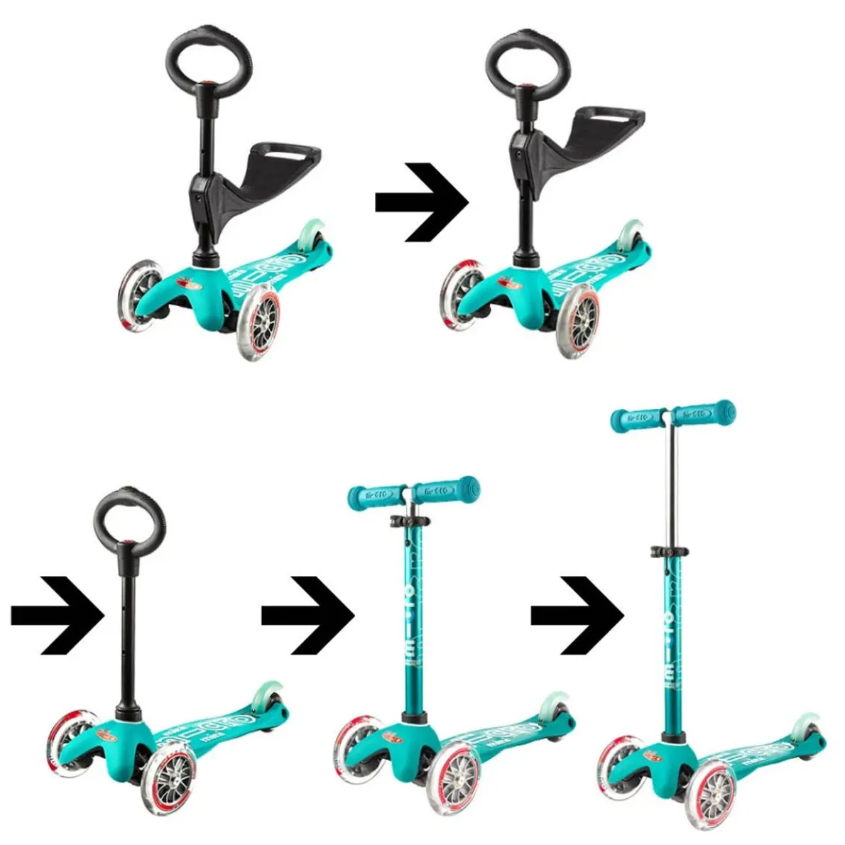 Mini 3-in-1 Deluxe Scooter