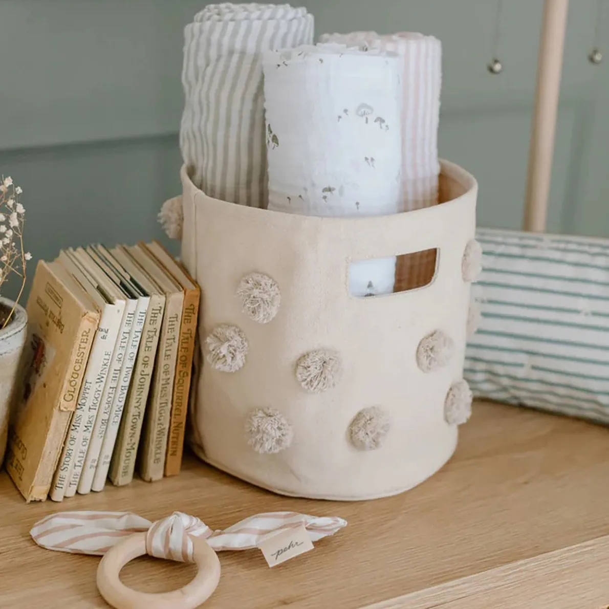 Mini Mushroom Swaddle