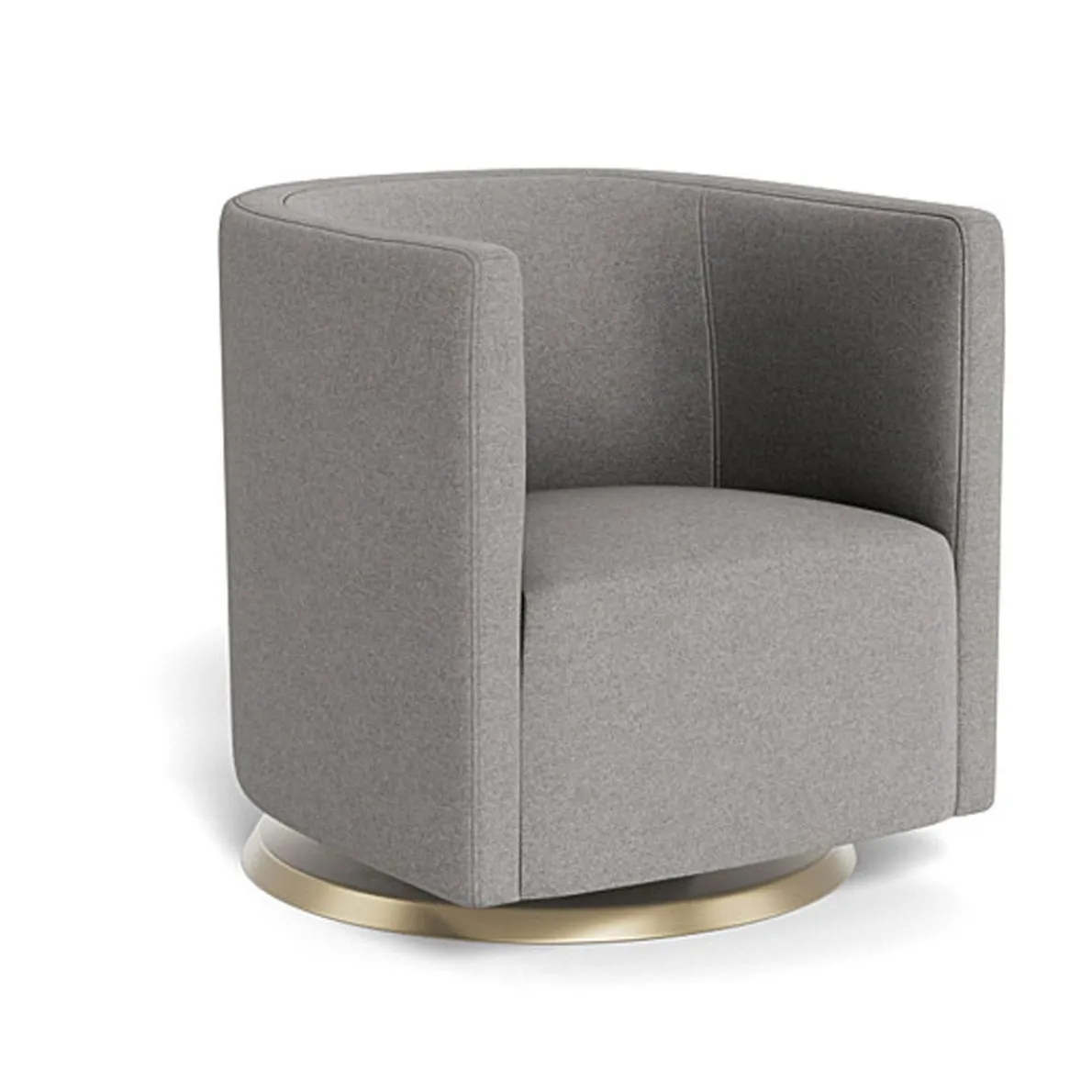 Mitchell Swivel Chair - Wool Fabric