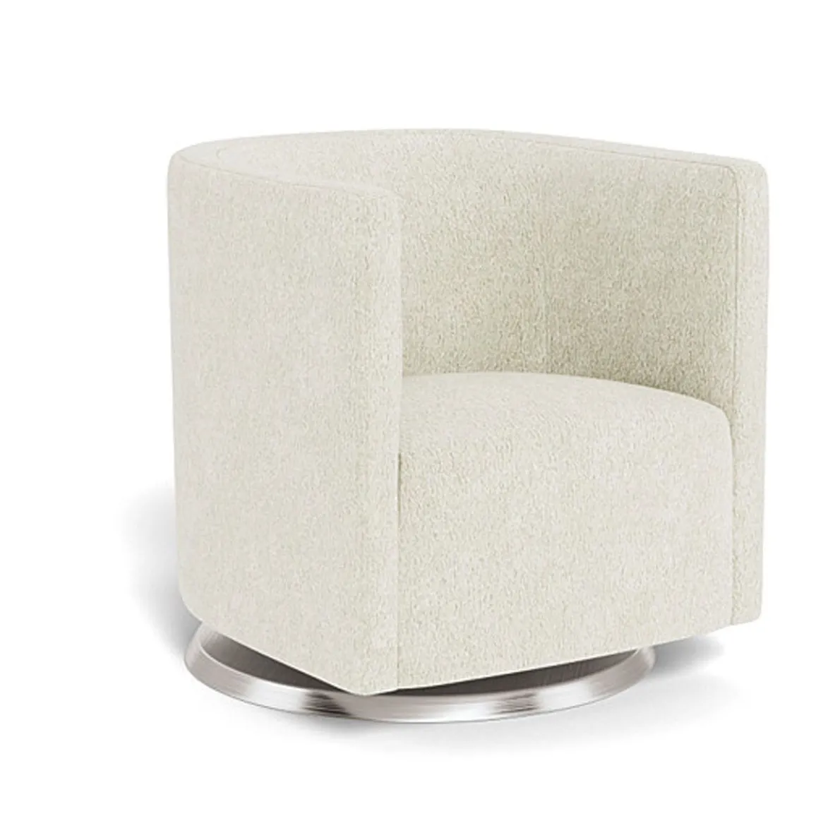 Mitchell Swivel Chair - Faux Sheepskin