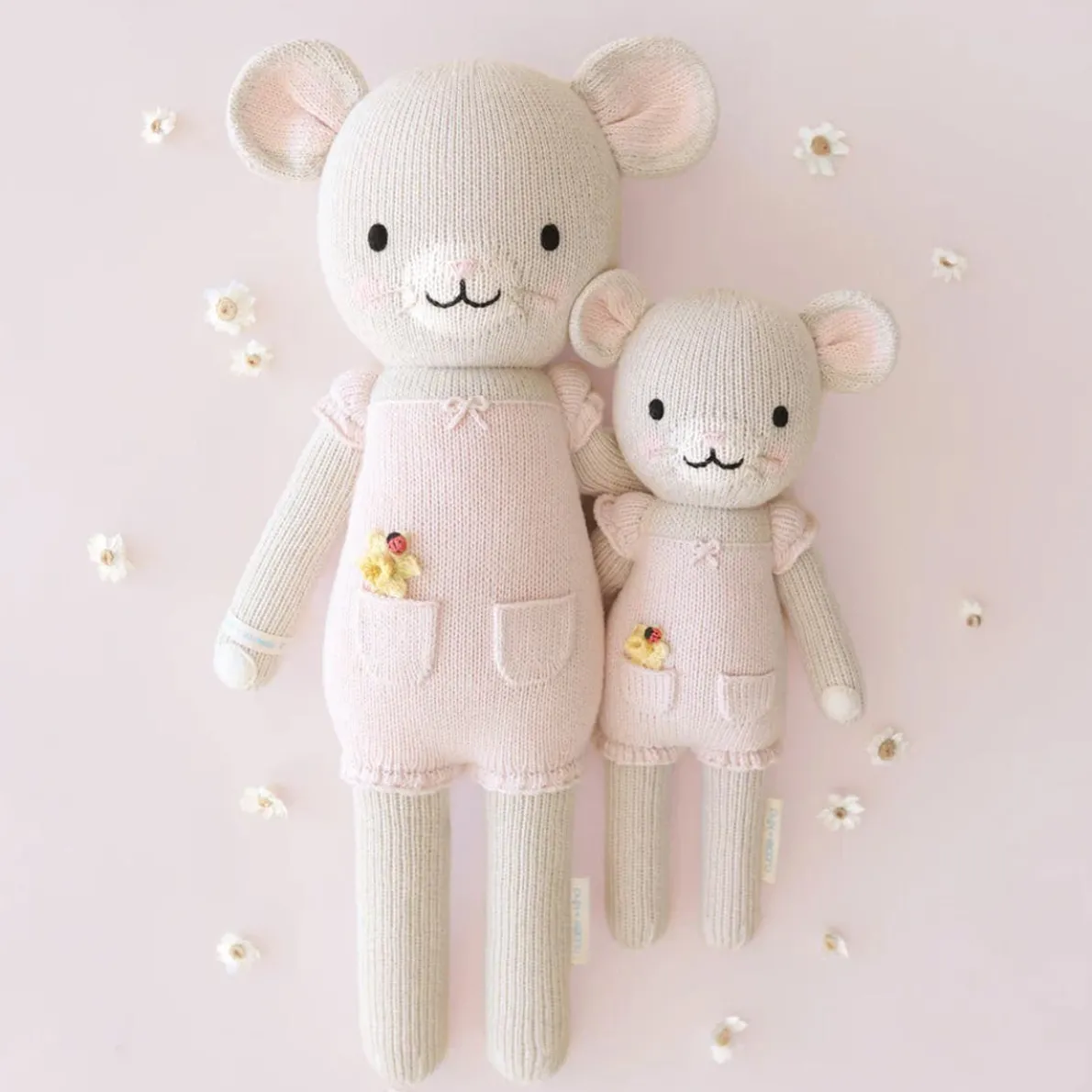 Mouse Big Knit Doll