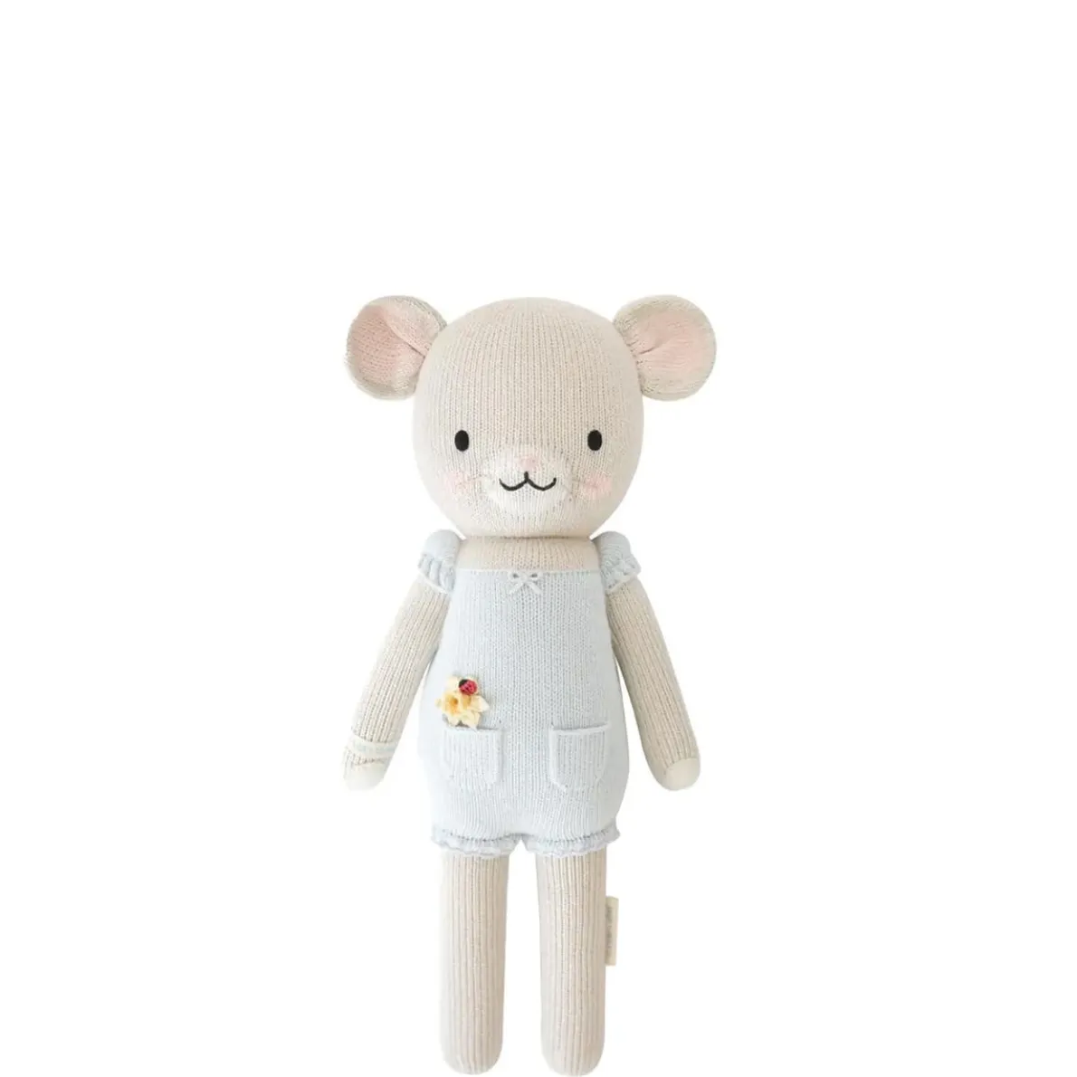 Mouse Mini Knit Doll