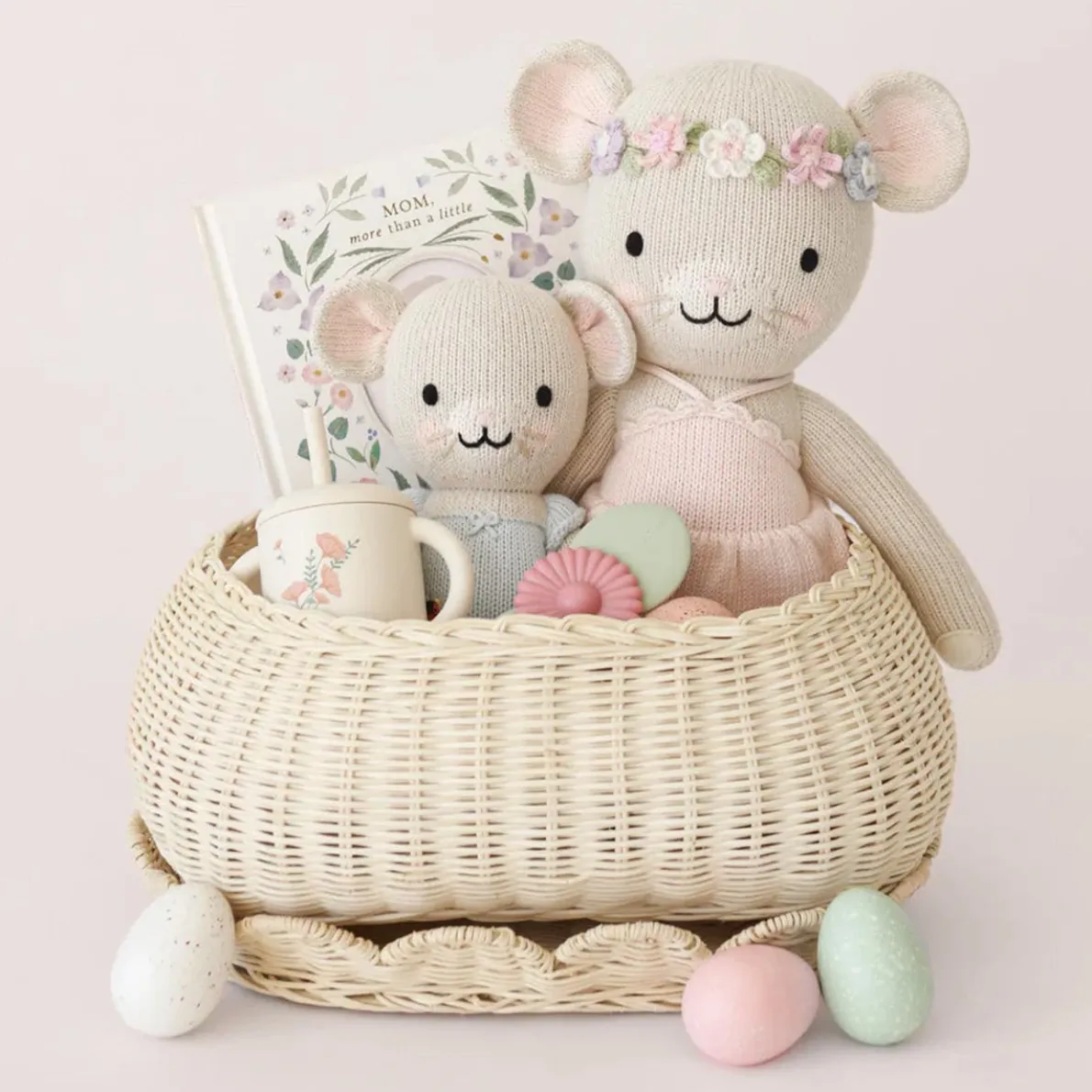 Mouse Mini Knit Doll
