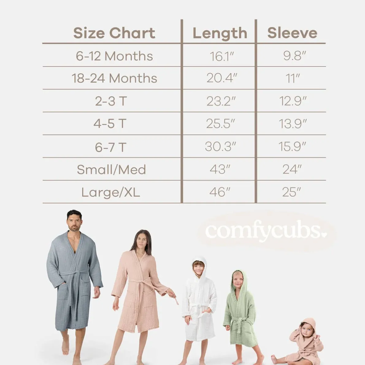 Muslin Bathrobe (6-12M)