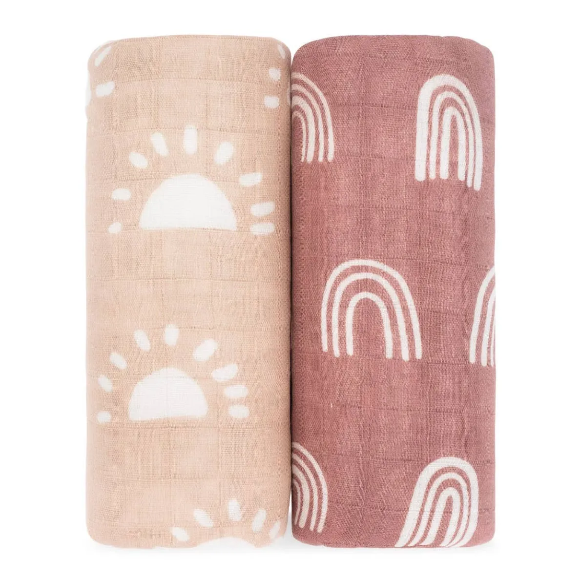 Muslin Swaddle Blankets (2 Pack)