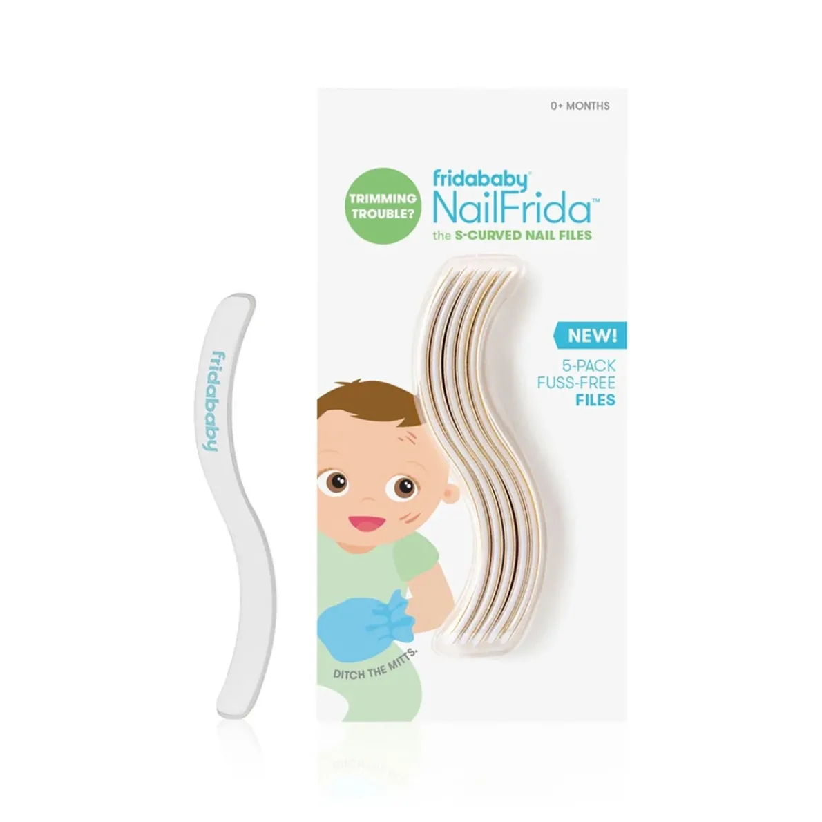 NailFrida S-Curved Nail Files